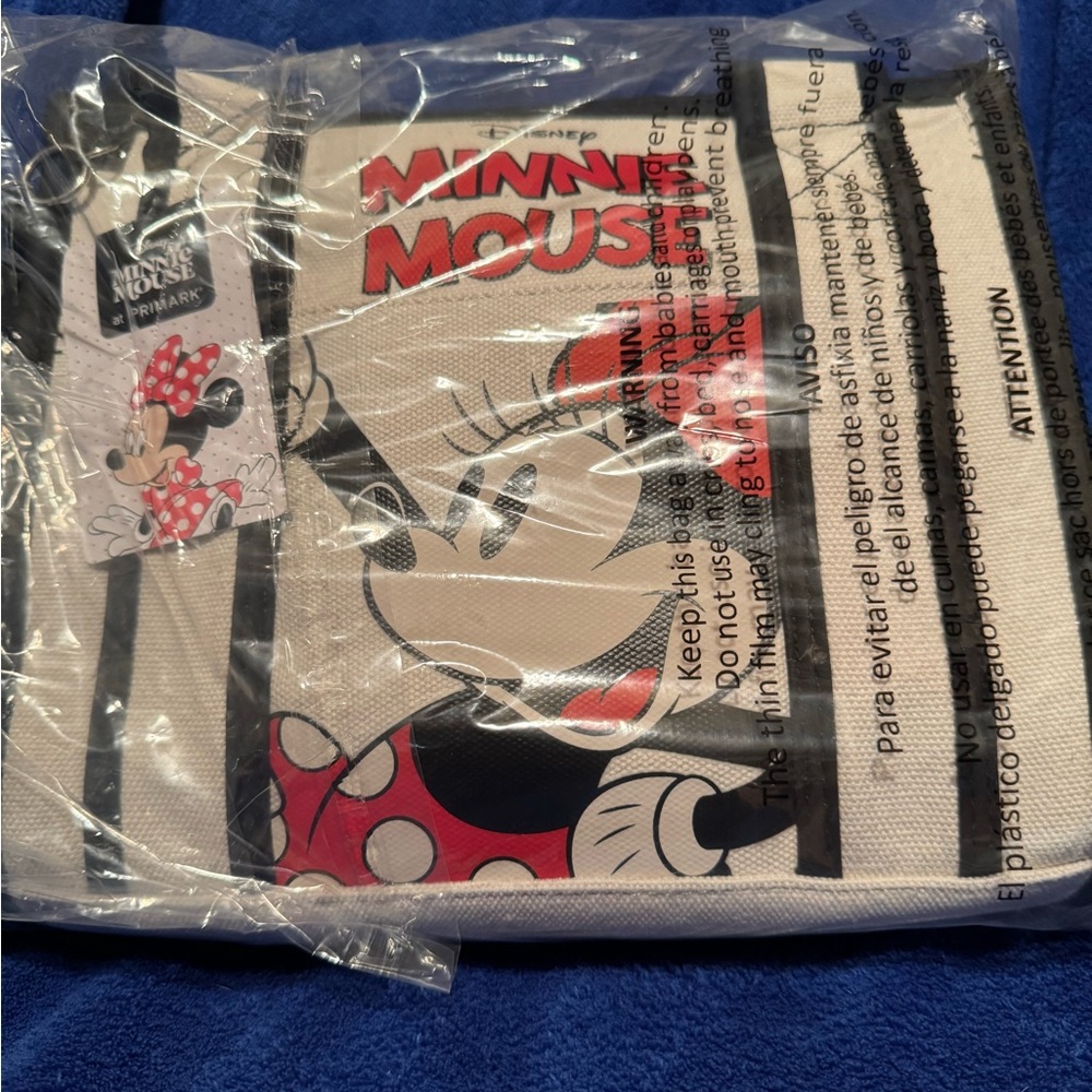 Disney Minnie Mouse Canvas Crossbody Bag